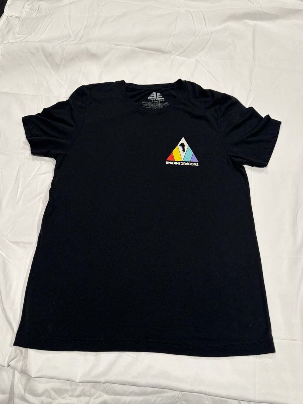 Imagine Dragons Evolve Tour 2018 Black Concert T-Shirt Genuine